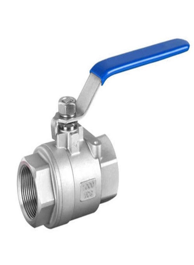 HOSEMART صمام كروي نحاسي مطروق شديد التحمل من هوزمارت مقاس 3/8 بوصة، ملولب أنثوي BSP مقاس 3/8 بوصة (3/8 بوصة (10 مم)) - Image 1